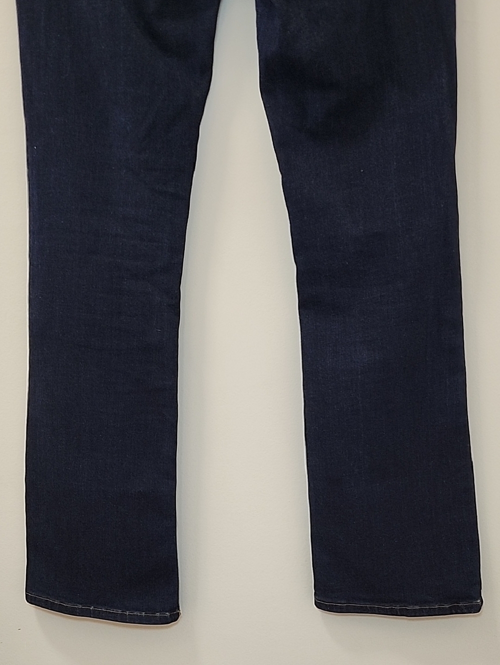 Judy Blue dark wash bootcut jeans subtle whiskering zip fly closure Size 7/28 - Picture 12 of 14